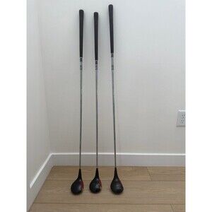 Vintage Ping Woods Set 3, 5 & 7, Black Dot Eye 2 Heel-Toe balance